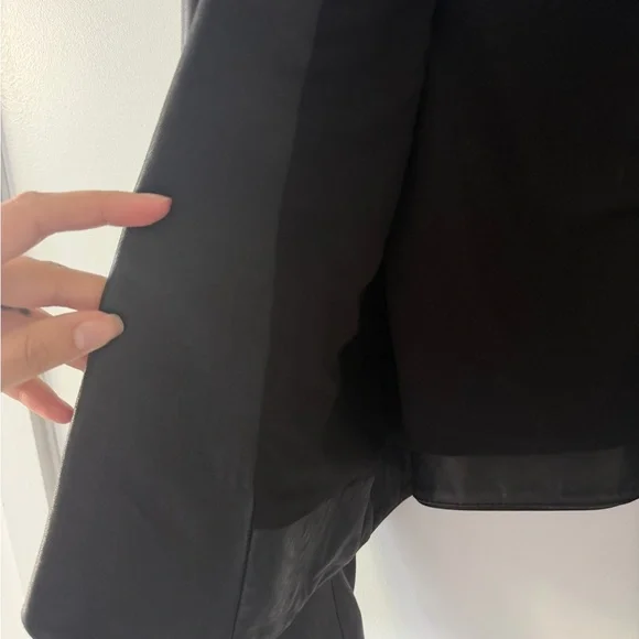 Rebecca Minkoff Black Leather Jacket - Picture 5 of 6